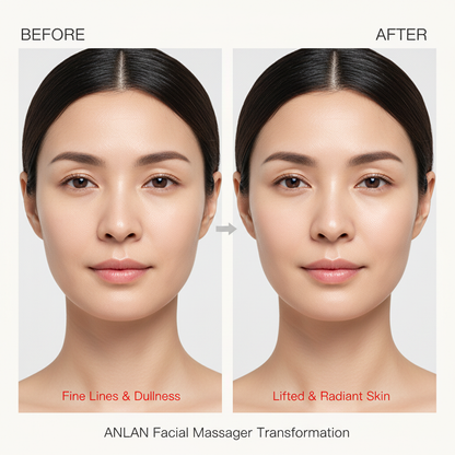 ANLAN EMS masseur Facial microcourant Lifting du visage Massage compresse chaude et froide nettoyage en profondeur soins du visage dispositif de beauté